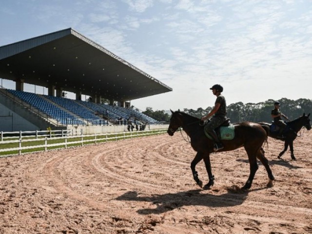 The National Equestrian Centre at the Deodoro Sports Complex in Rio de Janeiro Brazil