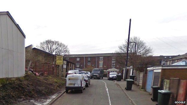 River Street Heywood where the woman's body was found