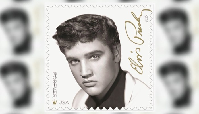 Elvis to be honored with his own stamp for second time