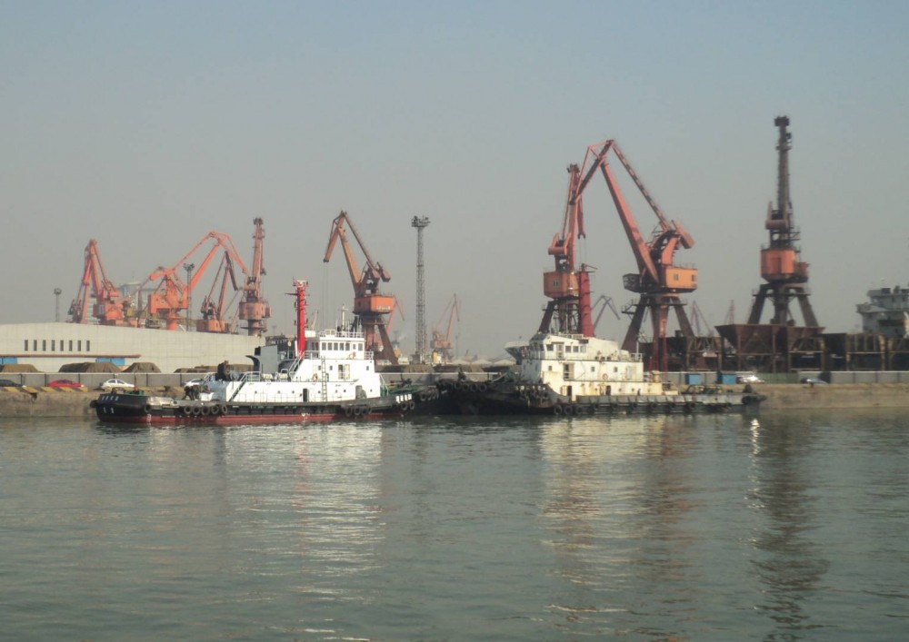 Tianjin Port prior to the explosions which caused significant damage courtesy of Wikipedia Commons