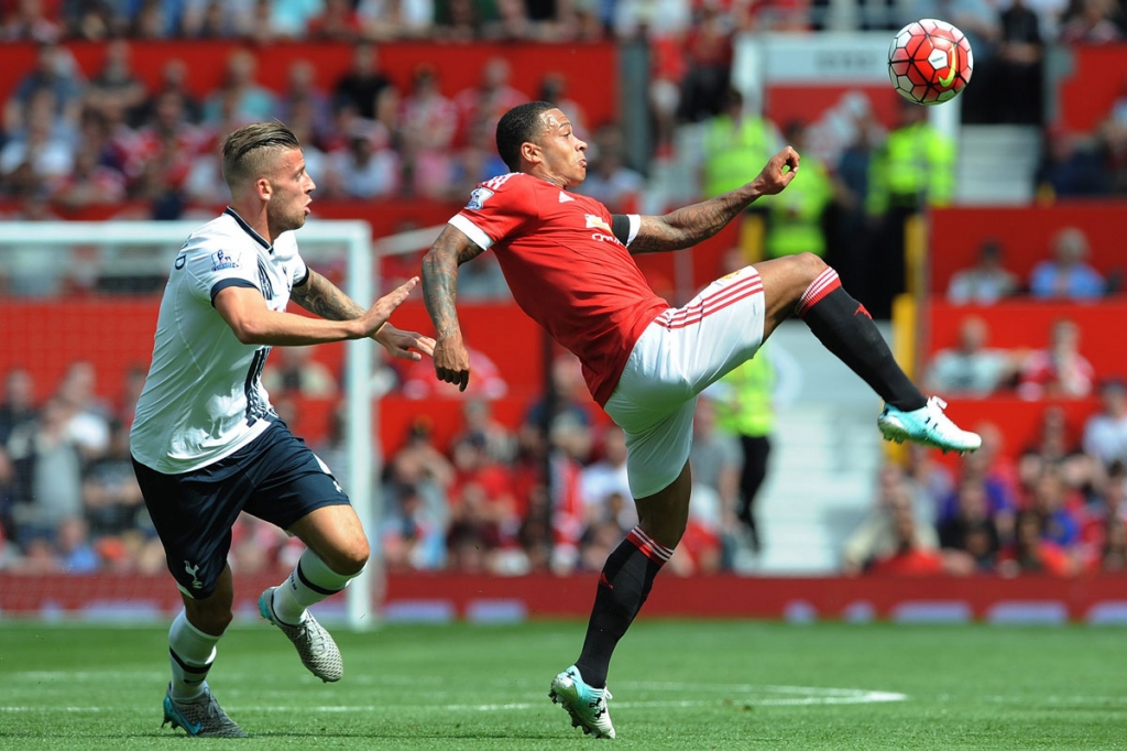 Toby Alderweireld and Memphis Depay