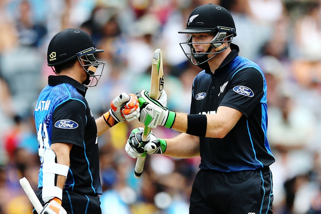 Tom Latham and Martin Guptill