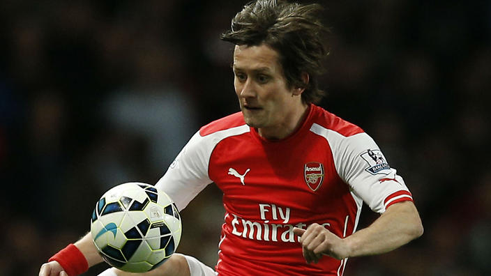 Tomas Rosicky has struggled for match time at Arsenal.      
        
            
    
               Show Grid