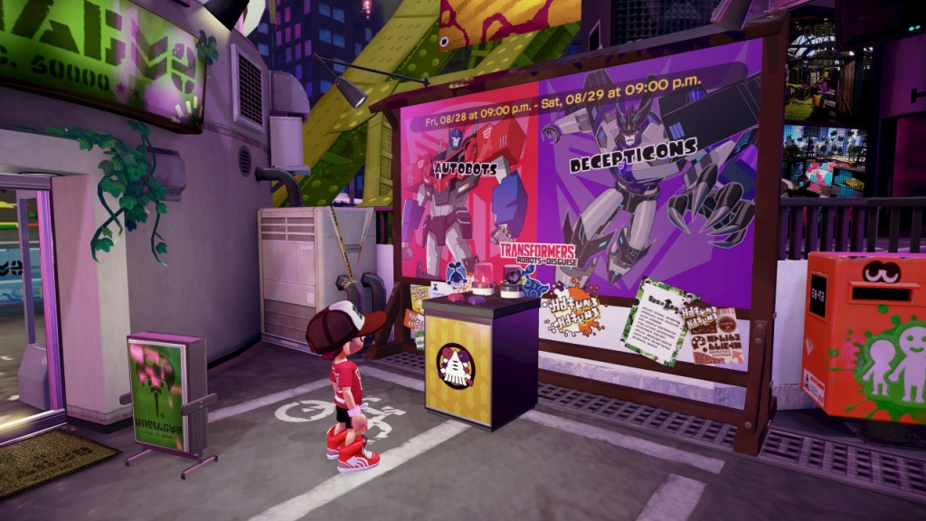 Splatoon lets you choose Autobot or Decepticon in upcoming 24-hour battle