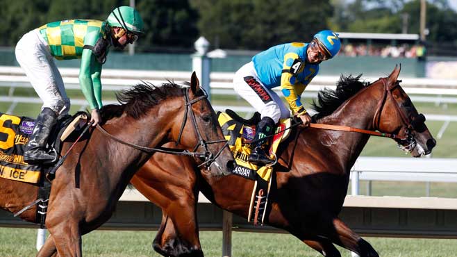 Pharoah Phestival as Triple Crown winner cruises in Haskell