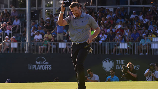 Shane Lowrie wins the WGC-Bridgestone