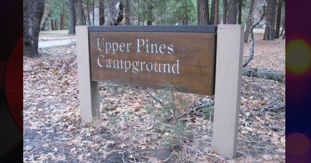 Upper Pines campground Yosemite Valley CA