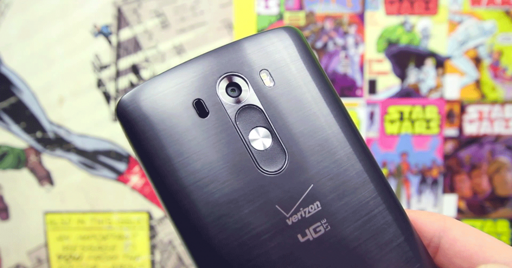 Verizon logo LG G3