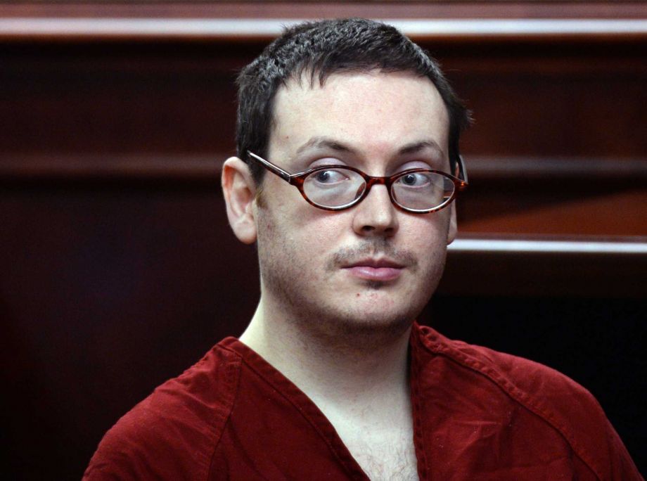 James Holmes appears in court for the sentencing phase in his trial Monday Aug. 24 2015 at Arapahoe County District Court in Centennial Colo. Victims and their families were given the opportunity to speak about the shooting and its effects on their