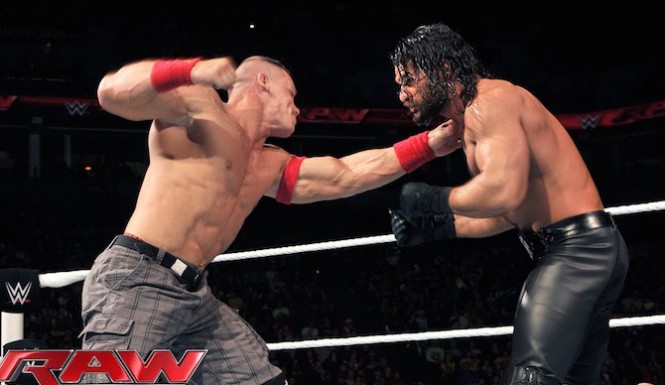 John Cena vs. Seth Rollins WWE