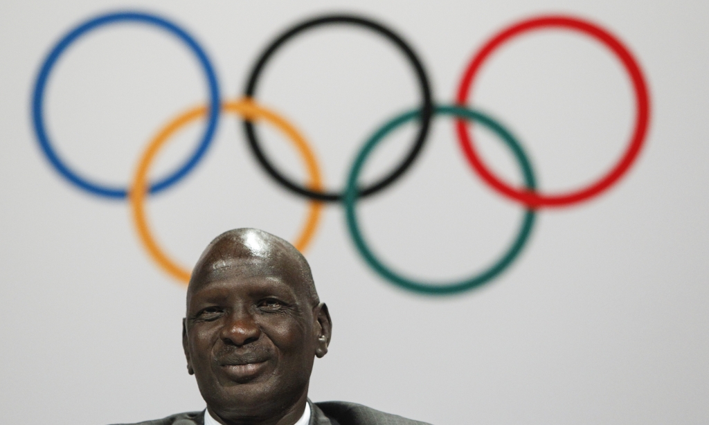 Wilson Deng Kuoirot who heads South Sudan's national olympic committee vowed to arm the country’s children with sports instead of guns