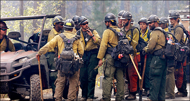 First time in state history Volunteers asked to join firefight