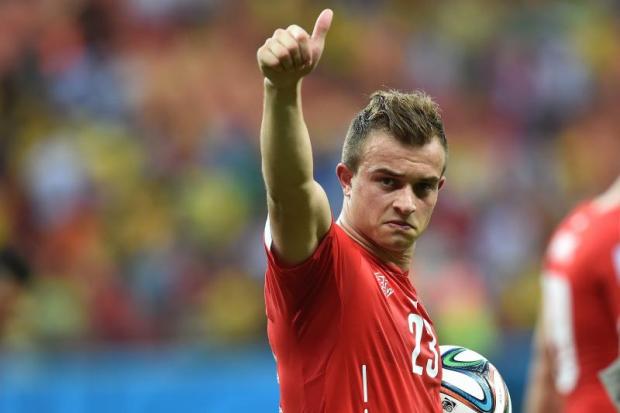 Xherdan Shaqiri hails Mark Hughes as key to record £12m Stoke City move