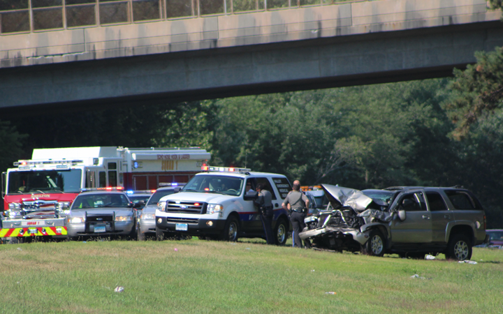 Yearold dies in crash on Route 8 in Shelton