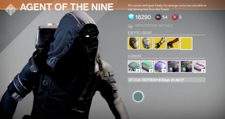 Xur is Selling Gjallarhorn in Destiny This Week