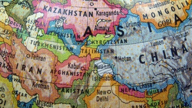 Qatar Turkmenistan Iran Kazakhstan Uzbekistan Krygyzstan Tajikistan Afghanistan Pakistan China Mongolia Nepal Bhutan