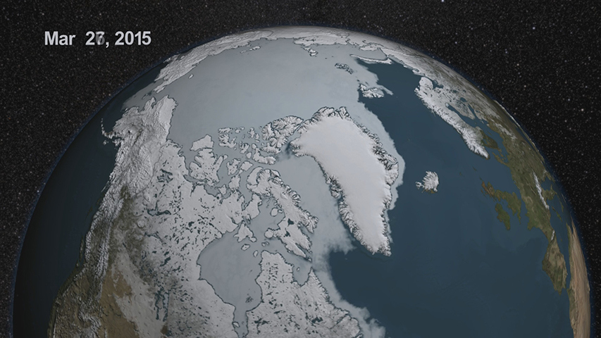 Satellites confirm decline in Arctic sea ice