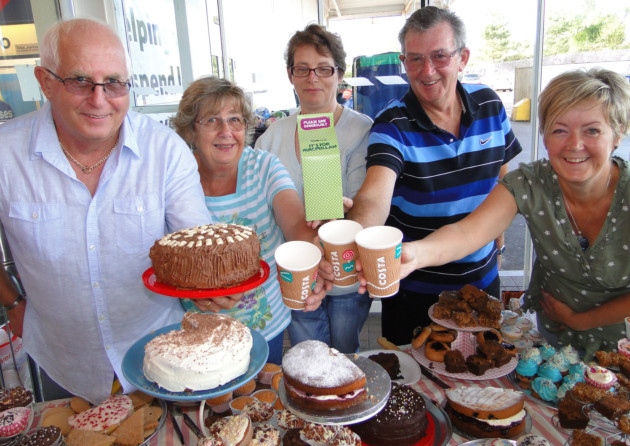 Braunton Tesco staff Dave Yates Shirley Dockings Danni Twitchen Kevin O