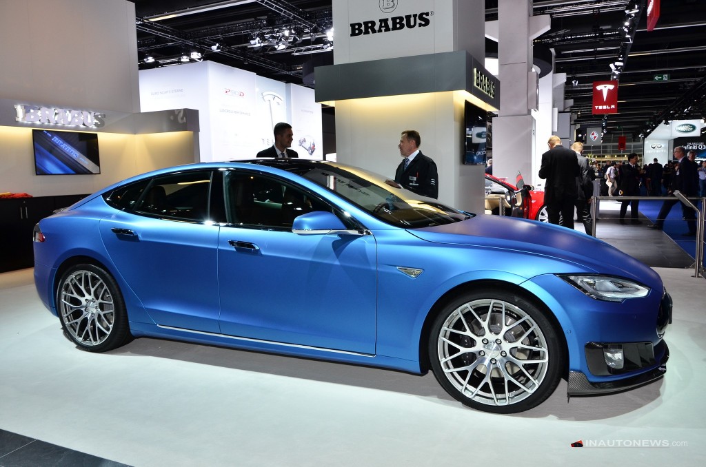 2015 Frankfurt Motor Show LIVE Brabus Tesla Model S image