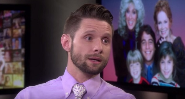 A screen grab shows former child star of'Who's The Boss Danny Pintauro on Oprah's'Where Are They Now segment