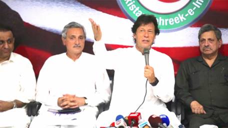 PTI workers stopped to carry out campaign ahead of by-polls in Lahore: Imran Khan