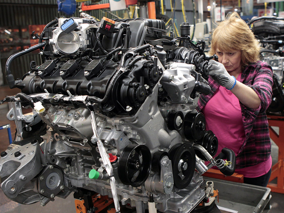 Motor vehicles and parts accounted for two-thirds of the increase in July manufacturing sales said Statistics Canada