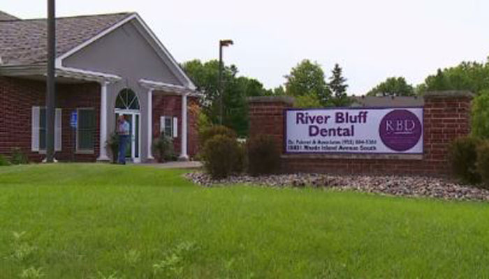 The Bloomington MN office of dentist Walter Palmer best known outside the town as the man who killed famed African lion Cecil said he's going back to work Tuesday