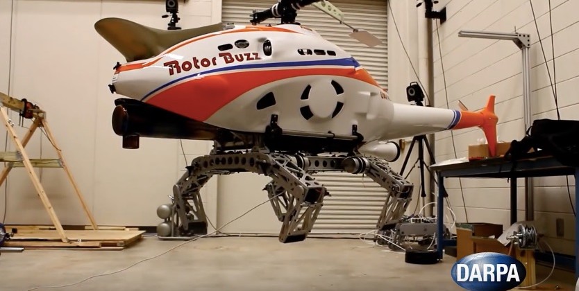 DARPA’s robo-chopper legs sneer at your helipad