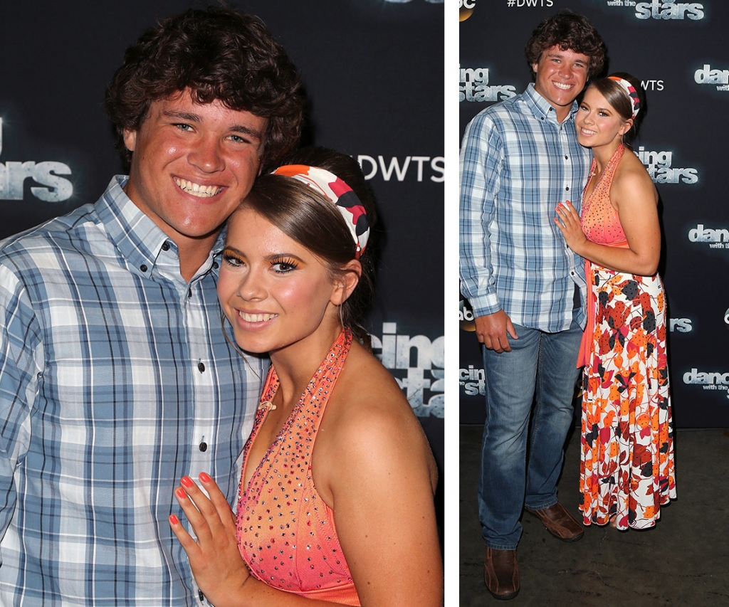 Making it red carpet official! Bindi Irwin attends first event with boyfriend Chandler Powell:They can't stop smiling! Bindi Irwin and Chandler Powell were on cloud nine as they cuddled up at the CBS Television City studios in LA ahead of the bubbly