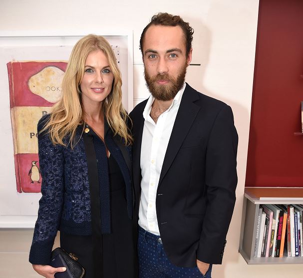 James Middleton and Donna Air quote Mark Twain to confirm they haven't split