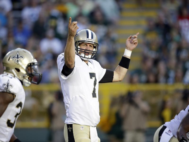 Saints QB Brees to miss Sunday's game at Carolina