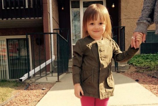 Two-year-old Hailey Dunbar-Blanchette's body was found in a rural area near Blairmore Alta. Tuesday