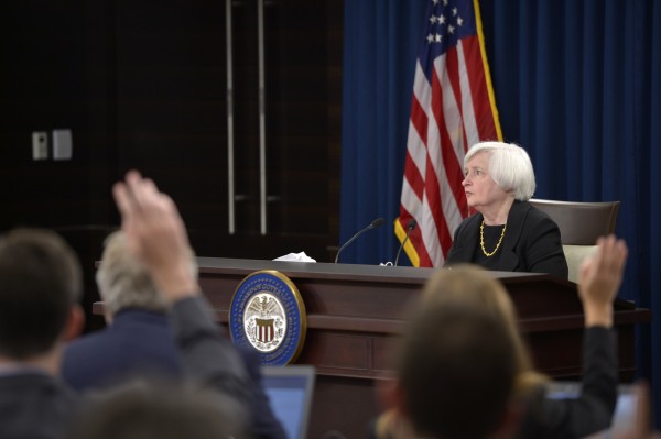 Federal Reserve chief explained that the federal funds rate will stay unchanged considering the weak global economy and low inflation