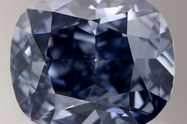 This flawless blue diamond is set to become one of the worlds most expensive gems by selling for a staggering £35 MILLION