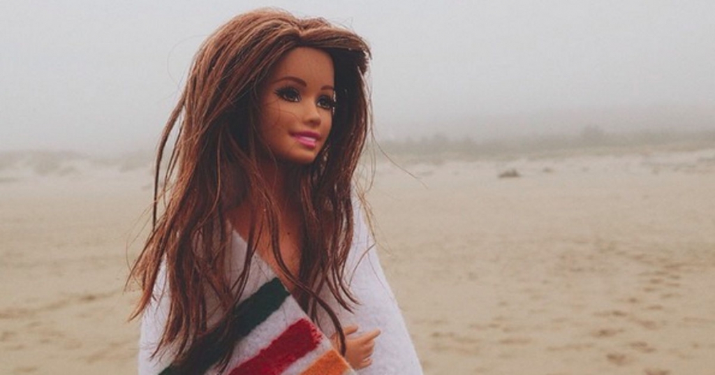 Hipster Barbie pokes fun at wanderlust living on Instagram