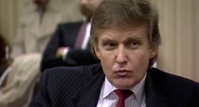 Screenshot from Donald Trump documentary'What's the deal