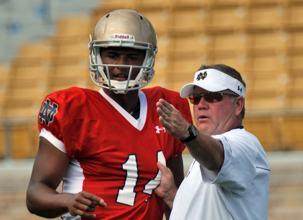 Brian Kelly,DeShone Kizer