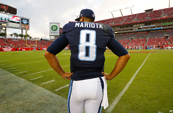 Marcus Mariota: Mariota delivers four touchdowns in epic debut