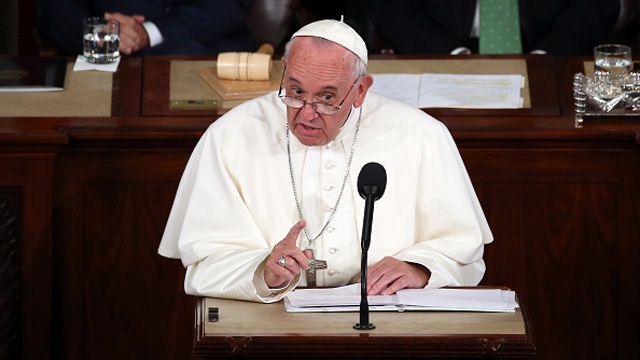 Pope addresses Congress3