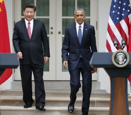 President Barack Obama and Chinese President Xi Jinping