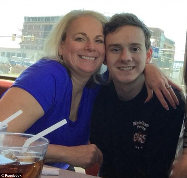 Call me! Ann Pinto Mc Carney hadn't gotten a phone call from her son Liam since he left for college- so she gave him a healthy dose of guilt in a Facebook video that has since gone viral