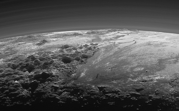 Nasa's New Horizons captured this incredible image of twilight on Pluto