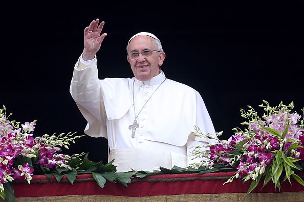 Pope Attends The Easter Mass and Delivers His Urbi Et Orbi Blessing