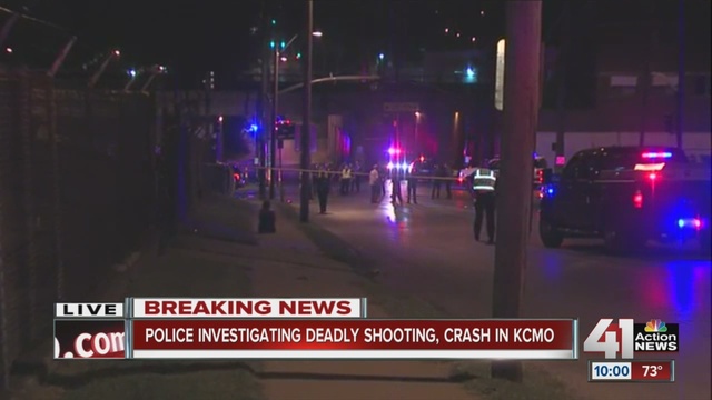 Police have apprehended a suspect following shooting and car chase in KCMO.   KSHB