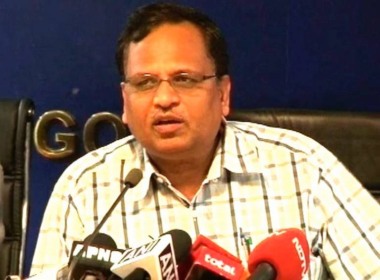 Delhi Health Minister Satyendra Jain