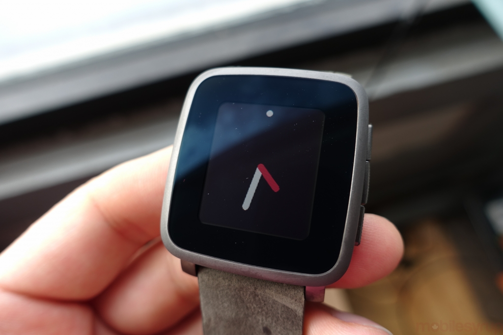 Pebble has started a countdown timer