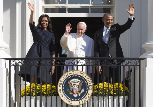 Pope Francis canonizes 18th-century missionary as part of first Mass in US