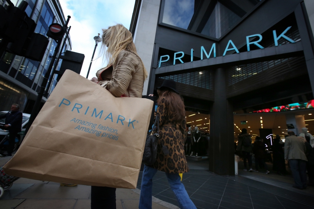 Primark Sales were up largely due to an expansion of shopping spaceReuters