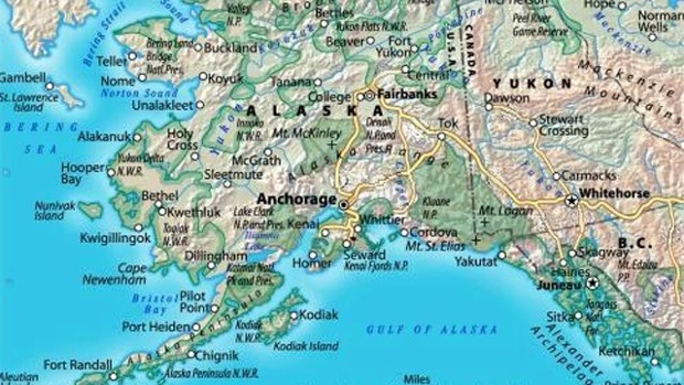 Alaska map