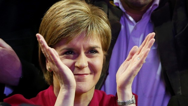 Leader of the Scottish National Party Nicola Sturgeon is reportedly planning a second referendum on Scottish independence